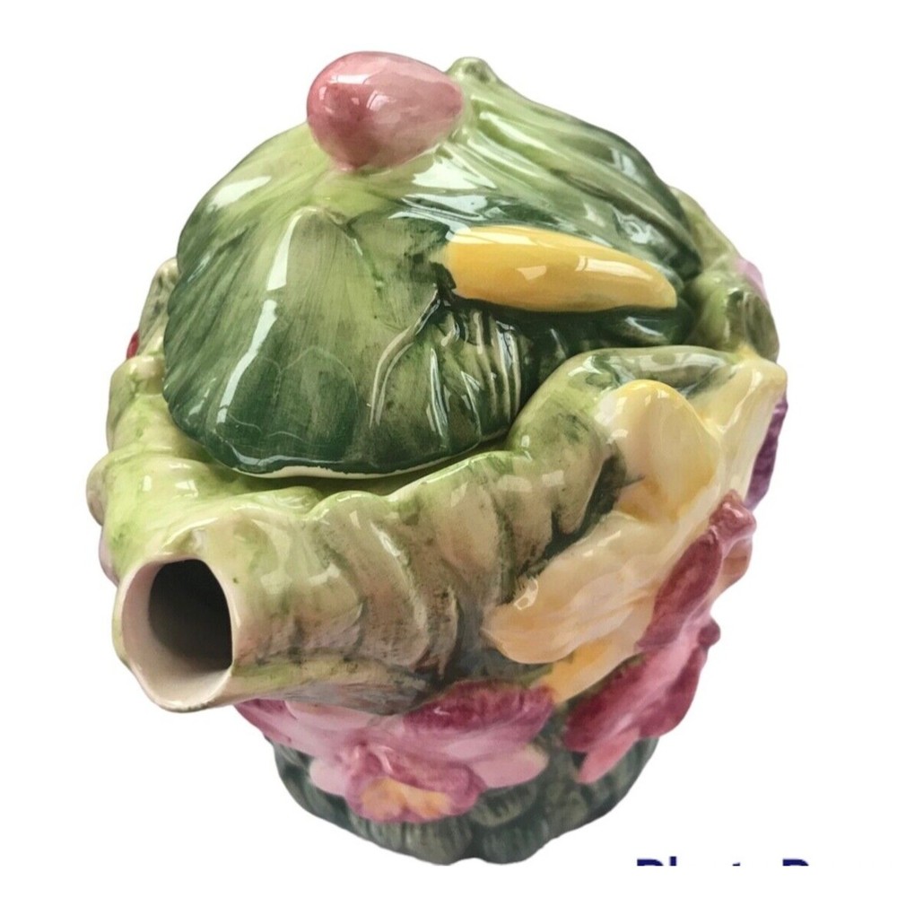 World Bazaar Bouquet Of Flowers,  Daffodils Spring Teapot